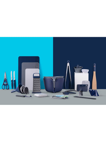 Tasty 2er-Set: Pfannenwender in Hellbraun/ Dunkelblau - (H)28,8 cm