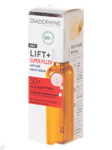 DIADERMINE 3er-Set: Nachtserum "Lift+Super Filler", je 30 ml