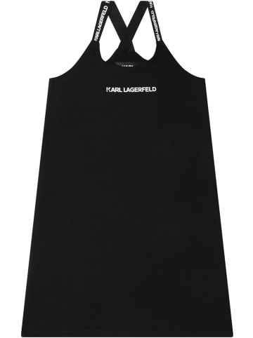 Karl Lagerfeld Kids Kleid in Schwarz