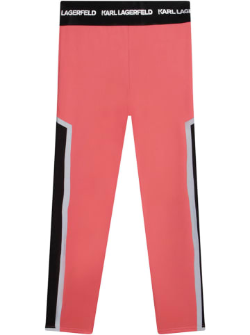 Karl Lagerfeld Kids Legging roze