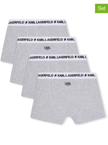 Karl Lagerfeld Kids Bokserki (2 pary) w kolorze szarym