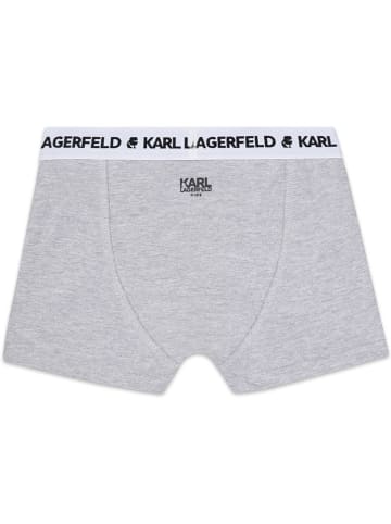 Karl Lagerfeld Kids 2er-Set: Boxershorts in Grau