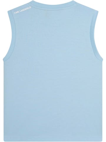 Karl Lagerfeld Kids Top in Hellblau