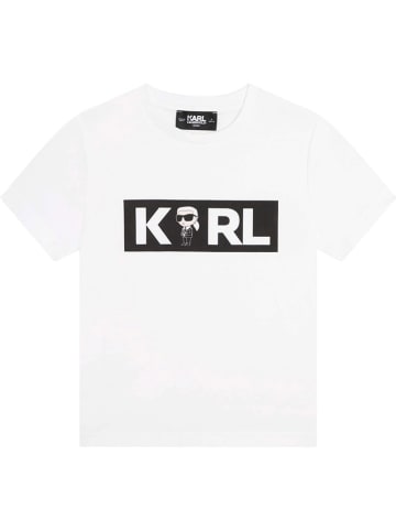 Karl Lagerfeld Kids Shirt wit