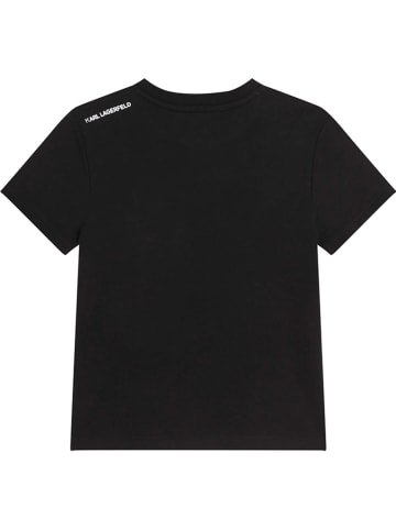 Karl Lagerfeld Kids Shirt zwart