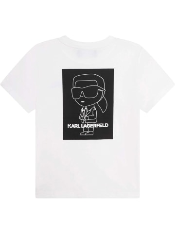 Karl Lagerfeld Kids Shirt in Weiß