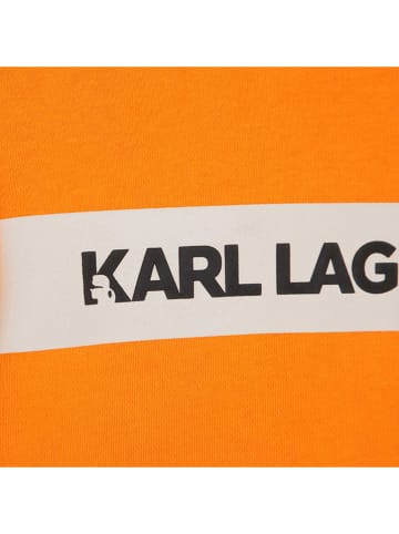 Karl Lagerfeld Kids Bluza w kolorze pomarańczowym