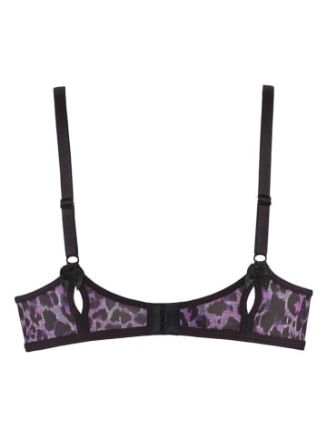 Marlies Dekkers Biustonosz balkonetka "Peekaboo" w kolorze fioletowym