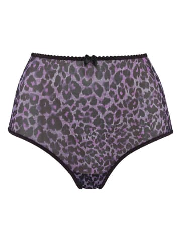 Marlies Dekkers Figi high waist "Peekaboo" w kolorze fioletowym