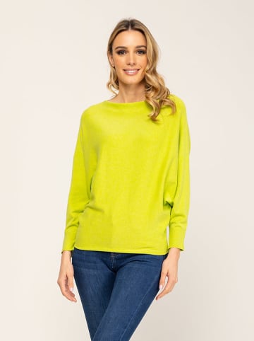 Tantra Sweter w kolorze zielonym