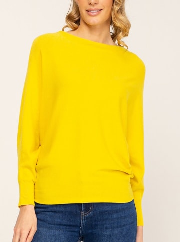 Tantra Sweter w kolorze żółtym