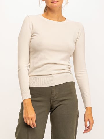 Tantra Sweter w kolorze kremowym