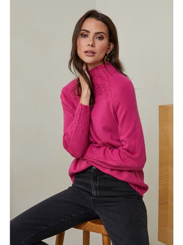 Soft Cashmere Pullover in Pink