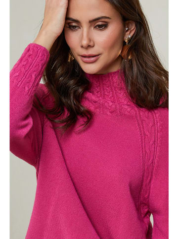 Soft Cashmere Pullover in Pink