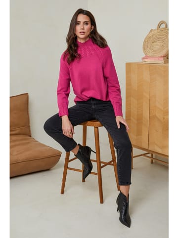 Soft Cashmere Pullover in Pink