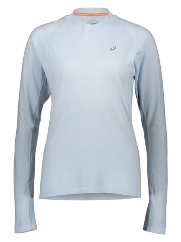 asics Koszulka "Winter" w kolorze błękitnym do biegania