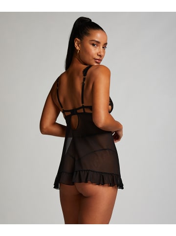 Hunkemöller 2tlg. Wäscheset "Seraphina" in Schwarz