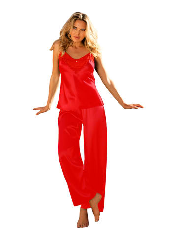 Dkaren Pyjama "Caroline" rood