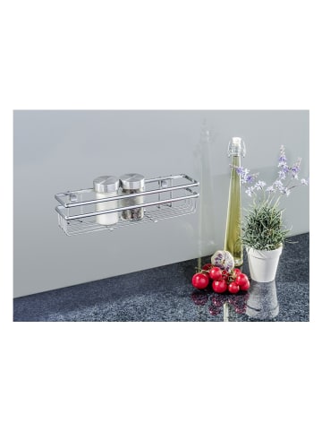 Wenko Gewürzregal in Silber  - (B)30 x (H)7 x (T)7 cm