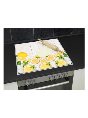 Wenko Herdabdeckplatte "Zitronen" - (L)50 x (B)56 cm