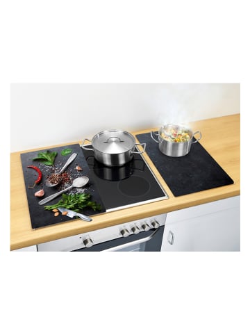 Wenko 2-delige set: fornuisafdekplaten "Basilicum" - (L)30 x (B)52 cm