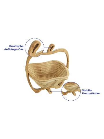 Wenko Pan onderzetter naturel - (B)13 x (H)4 x (D)9,5 cm