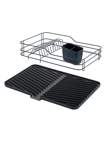Wenko Geschirrständer in Schwarz - (B)43 x (H)10 x (T)31 cm