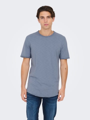 ONLY & SONS Shirt blauwgrijs