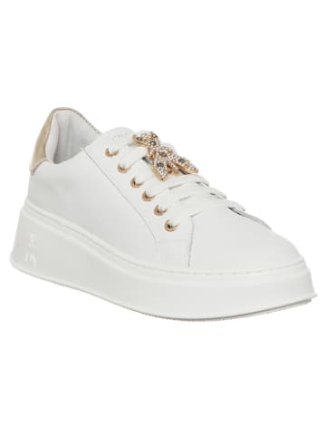 Patrizia Pepe Leren sneakers wit