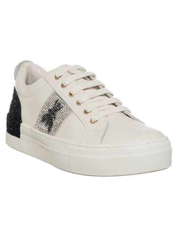 Patrizia Pepe Leder-Sneakers in Weiß