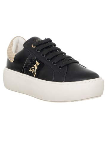 Patrizia Pepe Leren sneakers zwart