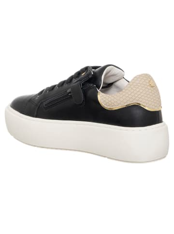 Patrizia Pepe Leren sneakers zwart