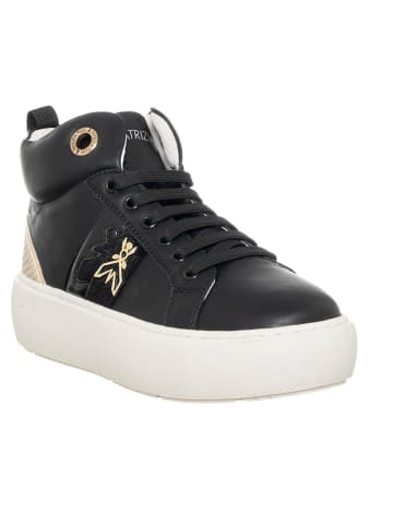 Patrizia Pepe Leren sneakers zwart