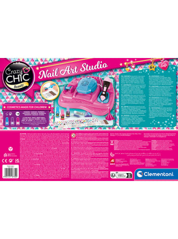 Clementoni Zestaw kreatywny "Superstar Nageldesign" - 6+