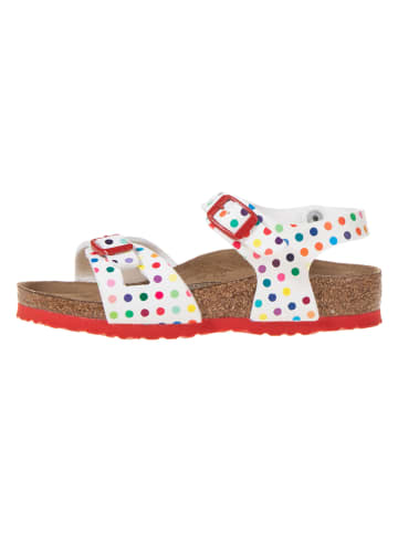 Birkenstock Sandalen "Rio" in Weiß
