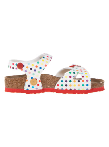 Birkenstock Sandalen "Rio" in Weiß