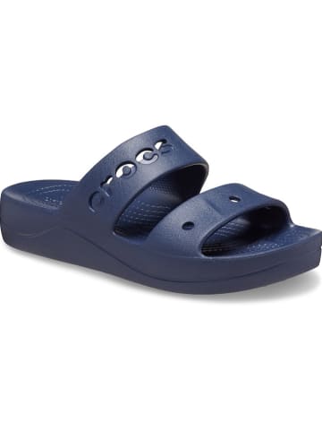 Crocs Pantoletten "Baya Platform" in Dunkelblau