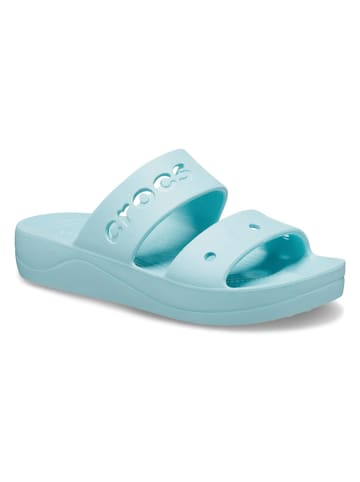 Crocs Slippers "Baya Platform" lichtblauw