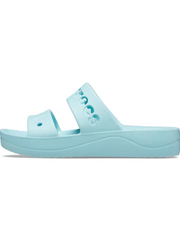 Crocs Slippers "Baya Platform" lichtblauw