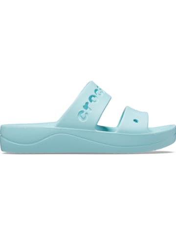 Crocs Pantoletten "Baya Platform" in Hellblau