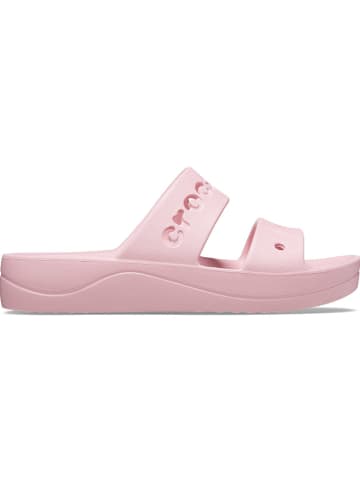 Crocs Klapki "Baya Platform" w kolorze jasnoróżowym