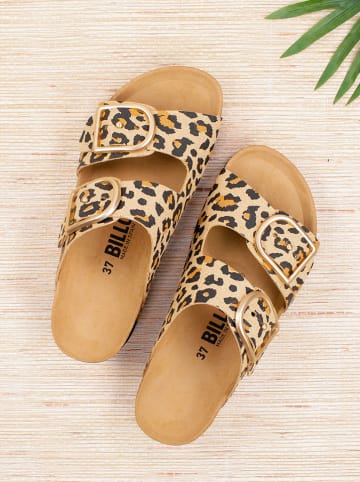 billowy Slippers bruin/beige