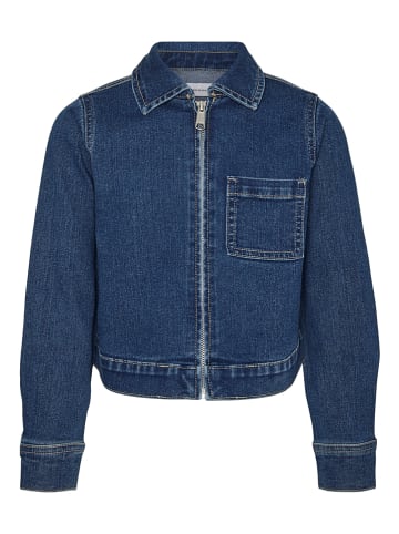 Vero Moda Girl Kurtka dżinsowa "Aster" w kolorze granatowym