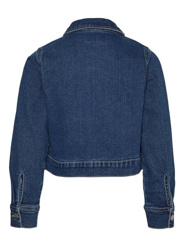 Vero Moda Girl Kurtka dżinsowa "Aster" w kolorze granatowym