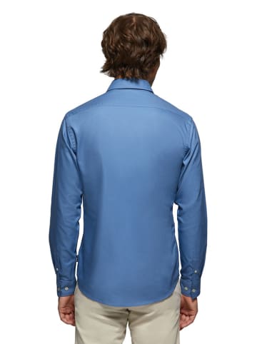 Polo Club Blouse - slim fit - blauw