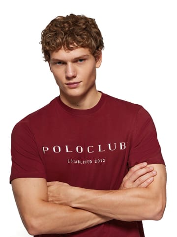 Polo Club Koszulka w kolorze bordowym
