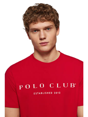 Polo Club Shirt in Rot