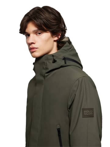 Polo Club Wintermantel in Khaki