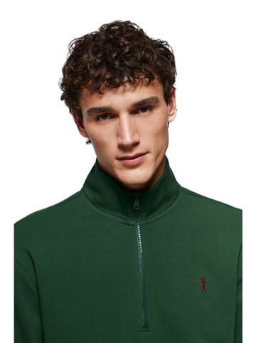 Polo Club Bluza w kolorze zielonym