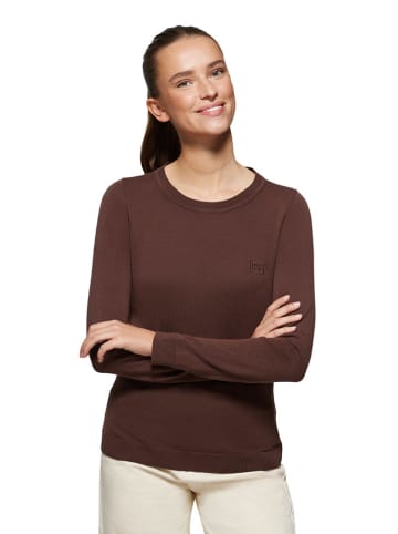 Polo Club Sweter w kolorze ciemnobrązowym